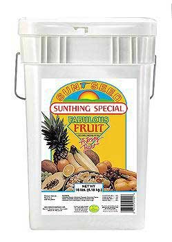 Sunseed Fabulous Fruit - 18 lbs