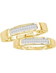 0.50CTW DIAMOND INVISIBLE DUO SET