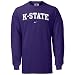 Nike Kansas State Wildcats Purple Classic College Long Sleeve T-shirt