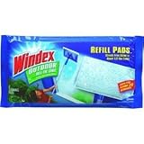 Windex Outdoor All-In-One Glass Cleaning Tool - Pads Refill 2 ea