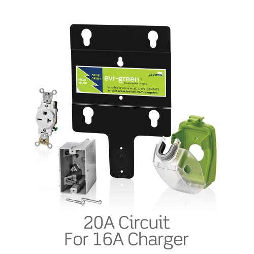 Evr-Green Pre-Wire Installation Kit, EVK02-M (for use with 16 Amp Charging Stations, sold separately)