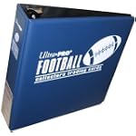 SAVE $3 - Ultra-Pro Football Card Notebook for 9-Pocket Sheets $6.99