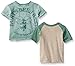 Burt's Bees Baby Baby Boys Organic 'Mountains' Raglan Tee and Sunbleached Logo Tee