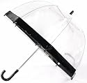 Childrens Clear dome umbrella Black