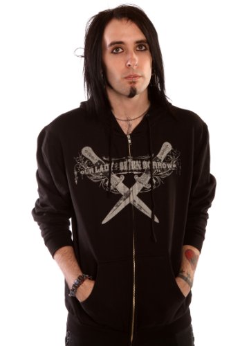 Se7en Deadly Mens Se7en Sorrows Hoodie Size: XXL