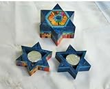Buy Star of David Wooden 'Jerusalem' Candlesticks for Shabbat by Yair Emanuel Knowing God: Walking through the Book of Books