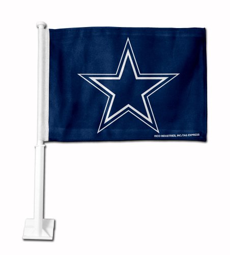 Dallas Cowboys Star Logo Car Flag