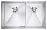 Blanco Blancoprecision Stainless Steel Undermount Double Bowl Stainless Steel Kitchen Sinks