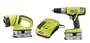 Factory-Reconditioned Ryobi ZRP813 18-Volt Lithium Ion 2-Tool Drill Kit