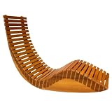 VIFAH V1123 Outdoor FSC Wood Rocker Chair