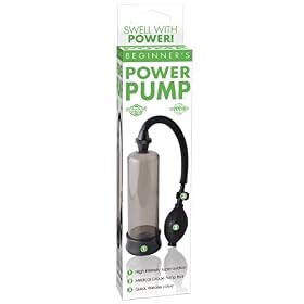 Pipedream Products Beginners Power Pump Smoke Black
