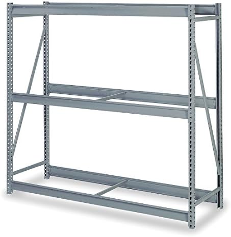Lyon Workspace - DD67113S - 48 x 36 x 72 Steel Bulk Storage Rack Starter Unit, Gray; Number of Shelves: 3