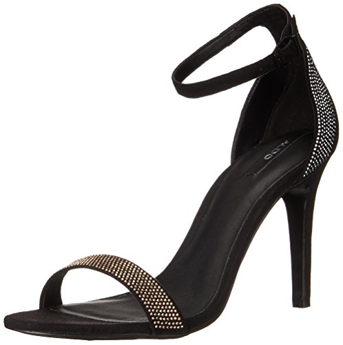Aldo Women's Afelisa Dress Sandal, Black, 8 B US
