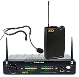 Samson Concert 77 Wireless Aerobics System With Belt Pack Transmitter and QL5 Microphone