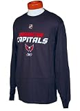 Washington Capitals Reebok Navy Long Sleeve Subzero Tee