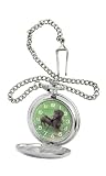 American Kennel Club Men's Dachshund Pocket Watch with Chain #D1620