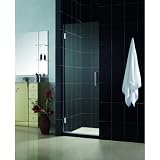 DreamLine UNIDOOR 30 x 72 Frameless Shower DoorBrushed Nickel