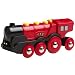 BRIO 33223 Wooden Railway System: Mighty Red Action Loco