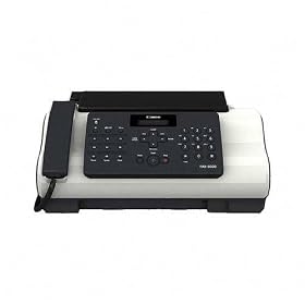 Inkjet Fax Machine,14.4Kbps,69 Speed Dial,60Pg Cap,600x600, Sold as 1 each by Canon, Inc