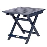 Adirondack Folding Side Table - Navy Blue