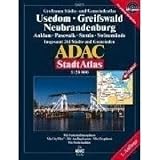 ADAC Stadtatlanten, Usedom, Neubrandenburg, Greifswald: Anklam, Pasewalk, Stettin, Swinem&uuml;nde - Insgesamt 261 St&auml;dte und Gemeinden - Mit .. - GPS-genau - F&uuml;r pr&auml;zise Navigation - ADAC Kartografie