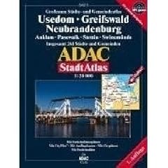 ADAC Stadtatlanten, Usedom, Neubrandenburg, Greifswald: Anklam, Pasewalk, Stettin, Swinem�nde. Insgesamt 261 St�dte und Gemeinden. Mit ... GPS-genau. F�r pr�zise Navigation