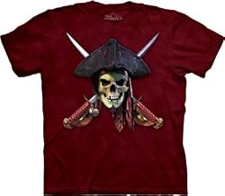 The Mountain Ghost Pirate Cross Sword T-shirt