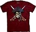 The Mountain Ghost Pirate Cross Sword T-shirt