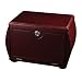 Mele & Co. Odessa Drop Front Jewelry Box inMahogany Finish , 12" x 7 3/4" x 8"