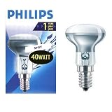 Pack of 5 - Philips SES E14 40W R50 Reflector Spot Light Bulbs