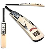 SS Sunridges 20-20 Yuvi Kashmir Willow Cricket Bat, Short handle, Full Adult Size