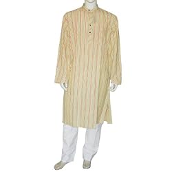 Mens Summer Cotton Apparel Kurta Pajama from India Size M Chest :38 inches