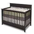 Child Craft Logan Lifetime Convertible Crib, Jamocha