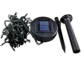 Filite Solar Powered 100 LED Christmas Party LED Lights String Lights for Indoor Outdoor Use (35 Feet, Solar-Powered)/ Multi - color Christmas Light String