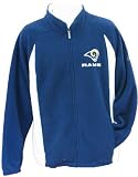 Men`s St. Louis Rams Full Zip Microfleece Jacket