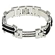 Stainless Steel Bracelet - Length: 8", Width: 13mm