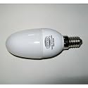 25 x 7w SES E14 small screw fitment Eco mini 96mm Candle bulbs low energy saving.