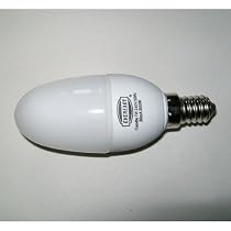 4 x 7w SES E14 small screw fitment Eco mini 96mm Candle bulbs low energy saving.