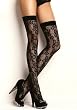 La Perla Eva Lace Crochet Stay-up Thigh Highs Hosiery