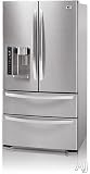 LG 25 Cu. Ft. French Door Bottom Freezer Refrigerator In Stainless Steel