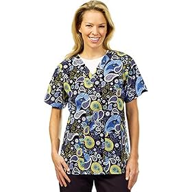 Tafford Big Splash 2 Pocket Scrub Top