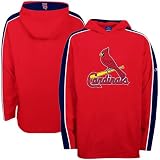 Reebok St Louis Cardinals Red Clutch Fleece Hoody Sweatshirt