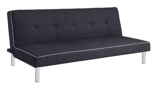 Dorel Home Products Liverpool Futon, Grey