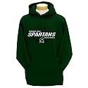 Michigan State Spartans Heavyweight Hooded Sweatshirt, Small