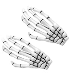 2pcs Personality Devil Skeleton Hand Bone Claw Hairpin Zombie Horror Hair Clip