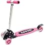 Pink iscoot mini micro scooter t-bar / bobbi-board maxi mum fun for kids / children / boys / girls / childrens / kickboard