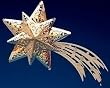 Fontanini 5" LED Lighted Nativity Star Christmas Ornament #56560