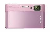 Sony DSCTX5P Cyber-shot Digital Camera - Pink (10.2MP, 4x Optical Zoom) 3 inch LCD