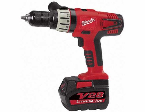 28v Hammer Drill, 1/2 Chuck, Lithium-ion