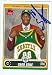 Saer Sene autographed Basketball Card (Seattle Sonics)